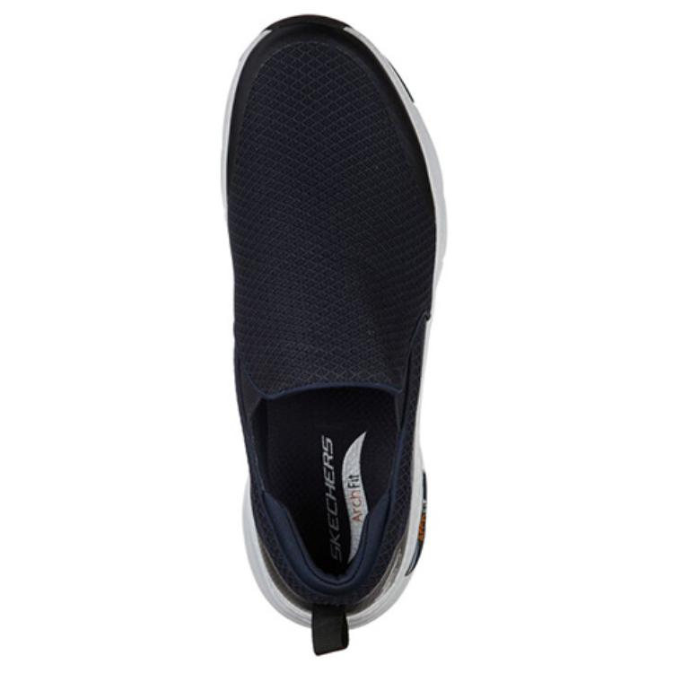Lookbook Skechers Arch Fit-Banlin Slip-on Scarpe Blu Scuro 232043-NVY