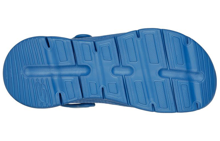 Shop Skechers Arch Fit-Valiant 休閒洞洞涼鞋 藍