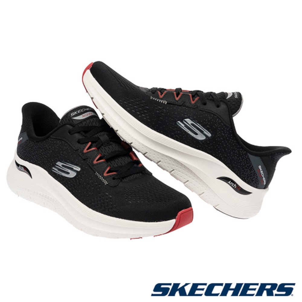 Shop Skechers Arch Fit 2.0 舒適休閒鞋 232713BKRD