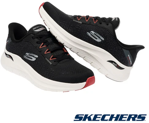 Skechers Arch Fit 2.0 舒適休閒鞋 232713BKRD Shop Skechers Arch Fit 2.0 舒適休閒鞋 232713BKRD