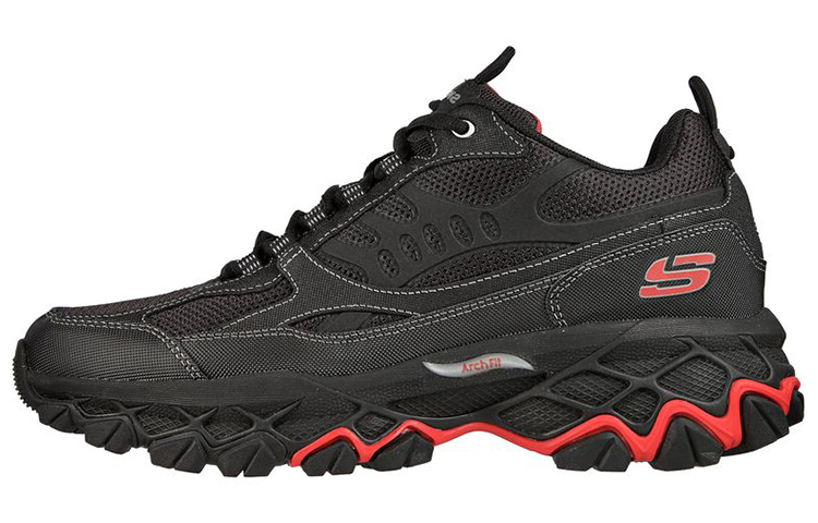 Skechers Arch Fit 'Black Red'