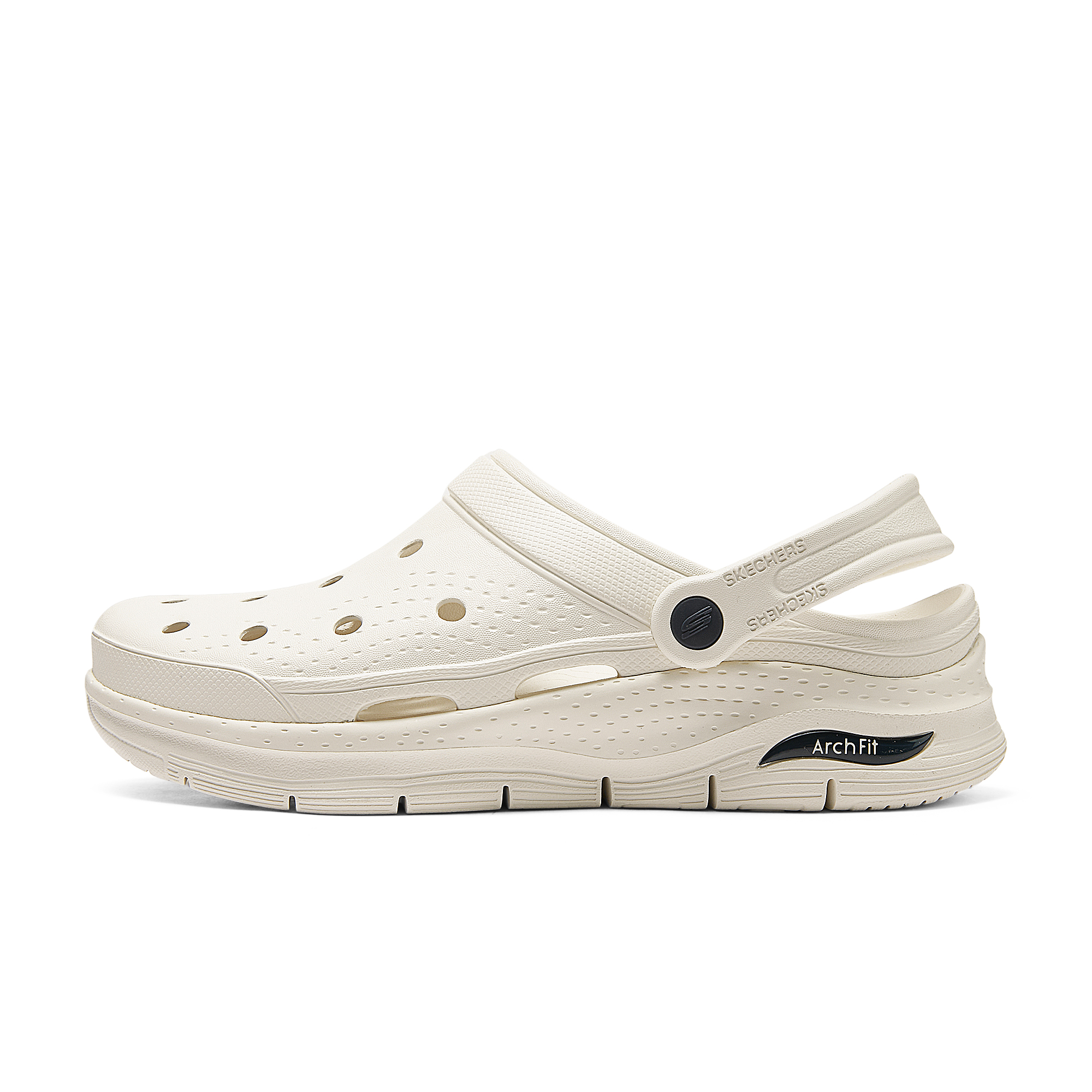 Skechers Arch Fit 'Breathable White Cutout' 243160-WNV