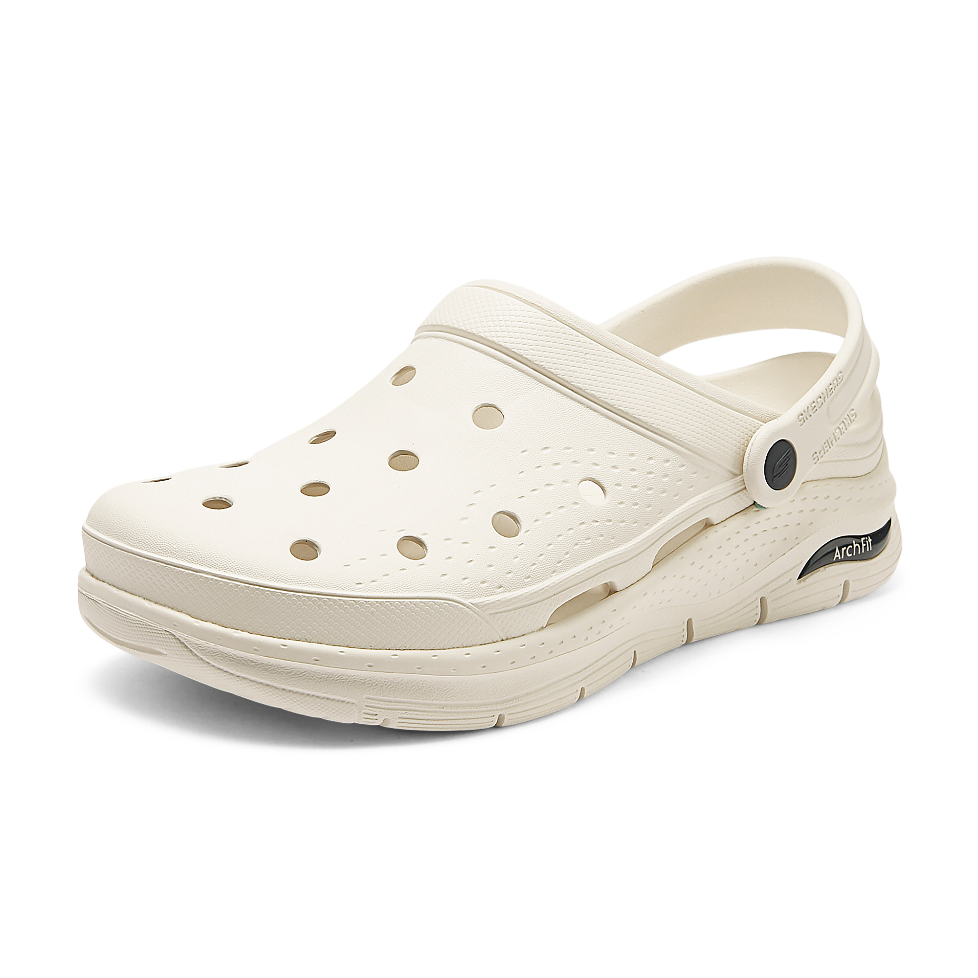 Lookbook Skechers Arch Fit 'Putih Berongga Bernafas' 243160-WNV