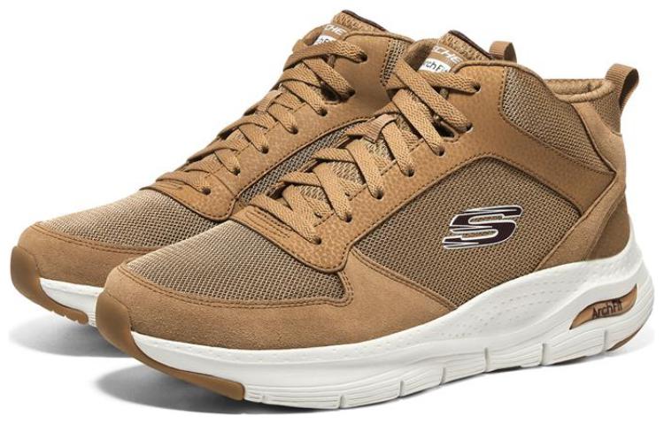 Skechers Arch Fit 'Brown High-Top' 圖 3