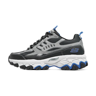 Skechers Arch Fit 'Grey Black Blue'