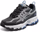 Lookbook Skechers Arch Fit 'Kelabu Hitam Biru' 237358-CCBK