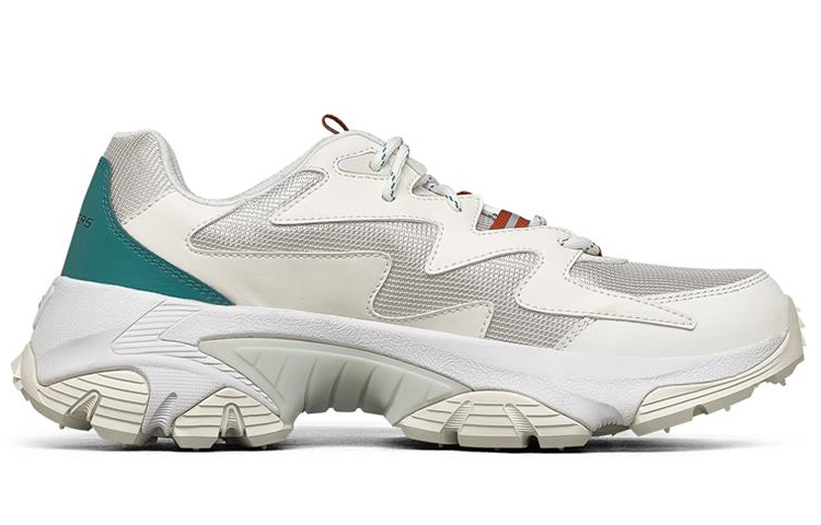 Skechers Arch Fit Phantom Sport Casual Shoes WhiteGreen 'White Green' 圖 2