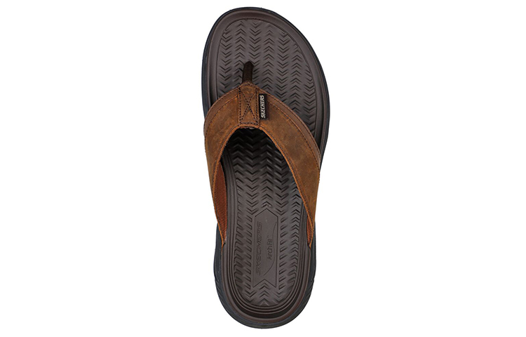 Skechers Arch Fit 'SD-Malico Thong Sandal Brown' 圖 4