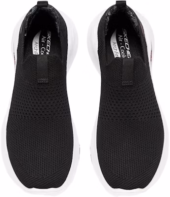 Skechers Arch Fit 防滑耐磨 低筒 運動休閒鞋 男款 黑白 Lookbook Skechers Arch Fit 防滑耐磨 低筒 運動休閒鞋 男款 黑白