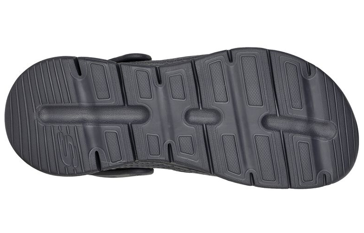 Shop Skechers Arch Fit-Valiant 氣墊鞋 休閒洞洞涼鞋 海軍藍