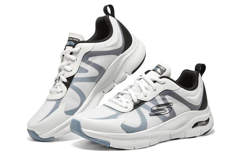 Lookbook Skechers Arch Fit 'Blanco Azul' 232600-WMLT