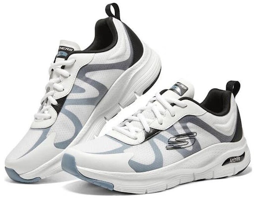 Skechers Arch Fit 'White Blue' 232600-WMLT Lookbook Skechers Arch Fit 'White Blue' 232600-WMLT