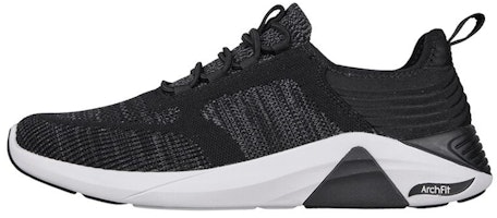 Skechers Arch Fit A-Linear 'Burrows Black' 222150-BKGY Skechers Arch Fit A-Linear 'Burrows Black' 222150-BKGY