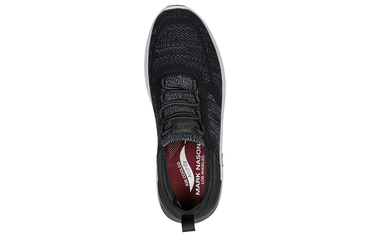 Shop Skechers Arch Fit A-Linear ''Burrows Nero'' 222150-BKGY