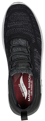 Skechers Arch Fit A-Linear ''Burrows Nero'' 222150-BKGY Shop Skechers Arch Fit A-Linear ''Burrows Nero'' 222150-BKGY