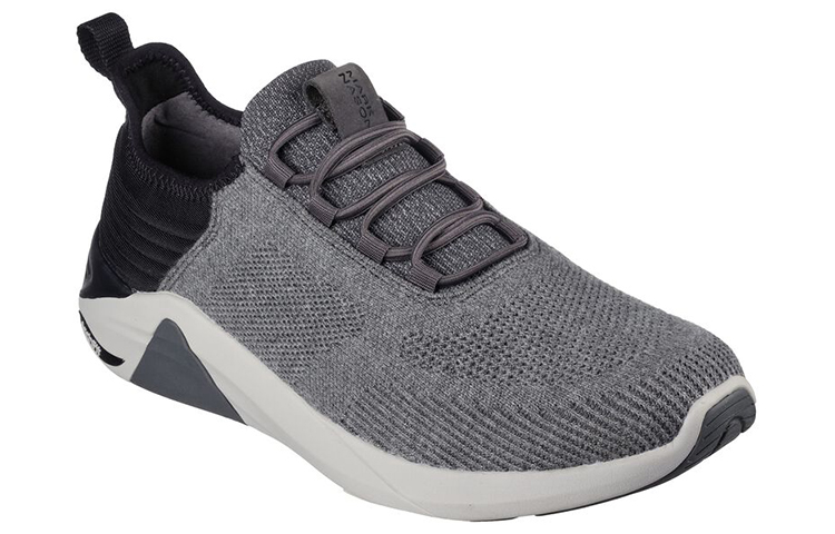 Lookbook Skechers Arch Fit A-Linear ''Grigio Nero Burrows'' 222150-GRY