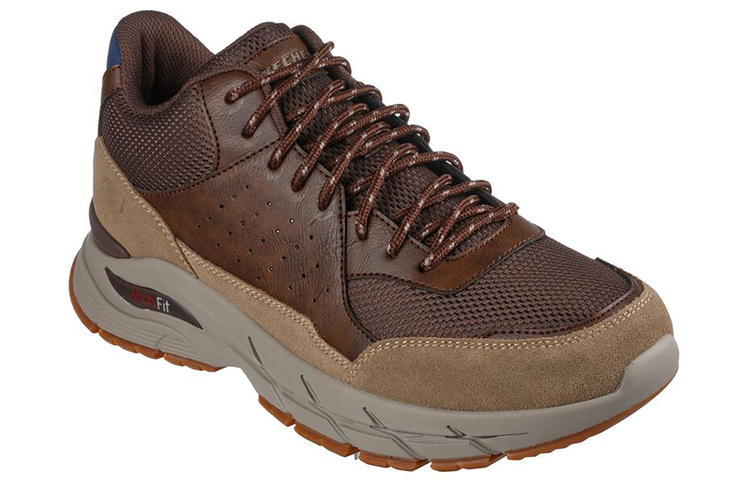 Lookbook Skechers Arch Fit Baxter ''Broddell Marrone'' 210340-CHBR