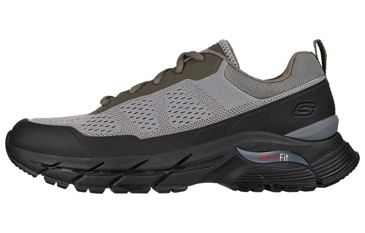 Skechers Arch Fit Baxter 'Grey Black' 210353-GRBK