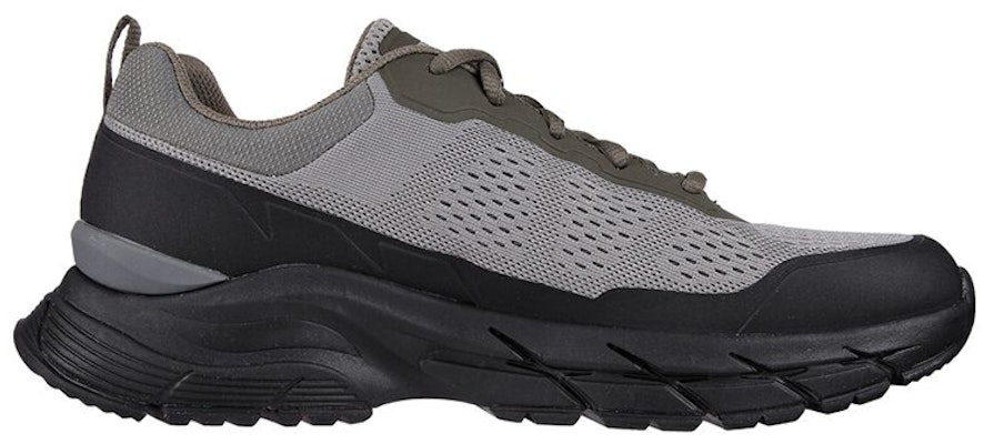 Skechers Arch Fit Baxter 'Grey Black' 210353-GRBK Order Skechers Arch Fit Baxter 'Grey Black' 210353-GRBK