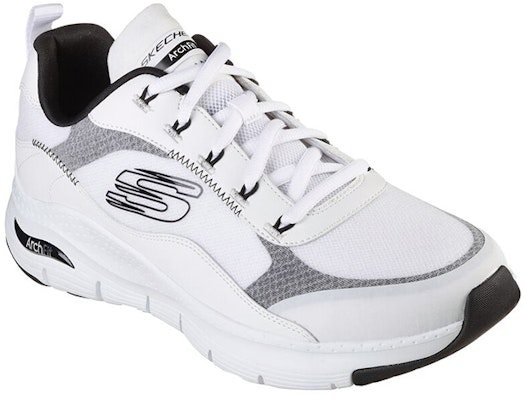 Skechers Arch Fit Black White 'Breathable Lightweight Low-Top Runner' 232304-WBK Lookbook Skechers Arch Fit Black White 'Breathable Lightweight Low-Top Runner' 232304-WBK