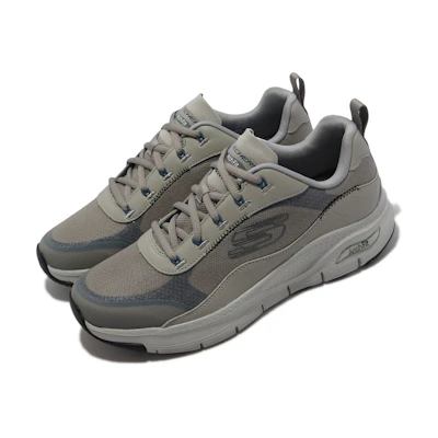 SKECHERS Arch Fit Casual Shoes Grey Gray