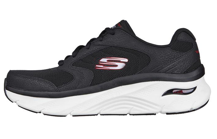 Skechers Arch Fit D'lux 'Black Red' 232501-BKRD