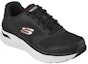 Lookbook Skechers Arch Fit D'lux 'Hitam Merah' 232501-BKRD