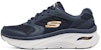 Skechers Arch Fit Dlux 'Navy Orange' Lelaki Wanita Kasut Sukan 232501-NVOR