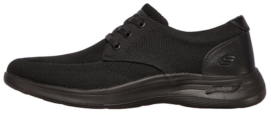 Skechers Arch Fit Darlo 'Black Breathable Durability Casual Slip-On' 204463-BBK Buy Skechers Arch Fit Darlo 'Black Breathable Durability Casual Slip-On' 204463-BBK