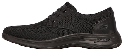 Skechers Arch Fit Darlo 'Black Breathable Durability Casual Slip-On' 204463-BBK Skechers Arch Fit Darlo 'Black Breathable Durability Casual Slip-On' 204463-BBK