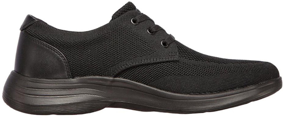 Skechers Arch Fit Darlo 'Black Breathable Durability Casual Slip-On' 204463-BBK Order Skechers Arch Fit Darlo 'Black Breathable Durability Casual Slip-On' 204463-BBK