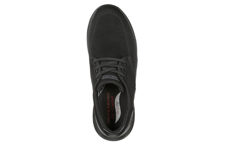 Lookbook Skechers Arch Fit Darlo 'Hitam Tahan Lama Slip-On Kasual Bernapas' 204463-BBK
