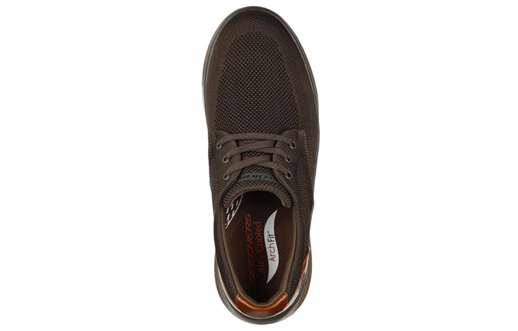 Lookbook Skechers Arch Fit Darlo 'Coklat Slip-On' 204463-OLBR