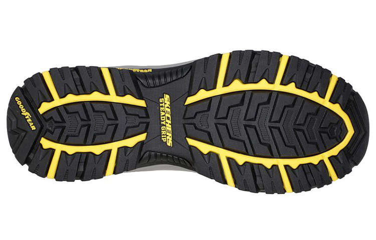 Purchase Skechers Arch Fit Dawson 'Hitam Abu-abu' 204607-BLK