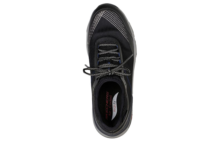 Lookbook Skechers Arch Fit Dawson ''Mahone Outdoor Schwarz'' 204609-BKCC