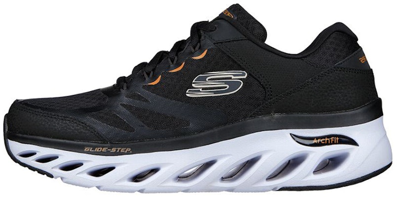Skechers Arch Fit Glide-step 舒適運動休閒鞋 黑金 Buy Skechers Arch Fit Glide-step 舒適運動休閒鞋 黑金