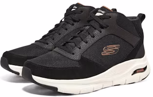 Shop Skechers Arch Fit High 'Black' 232403-BLK
