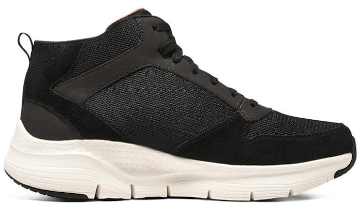 Skechers Arch Fit 減震防滑 高筒 運動休閒鞋 黑色 Order Skechers Arch Fit 減震防滑 高筒 運動休閒鞋 黑色