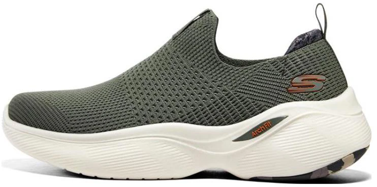 skechers-arch-fit-infinity-anti-slip-breathable-low-top-green-232608-olv