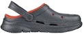 Skechers Arch Fit Lined-Chillaxing 'Kelabu Jingga' 243163-OLV