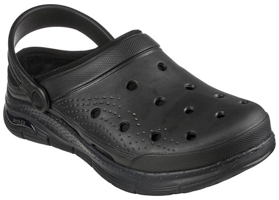 Skechers Arch Fit Lined-Chillaxing 'Kasut Rata Tertutup Luar Hitam' 243163-BBK Lookbook Skechers Arch Fit Lined-Chillaxing 'Kasut Rata Tertutup Luar Hitam' 243163-BBK