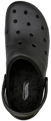 Skechers Arch Fit Lined-Chillaxing 'Outdoor Closed Toe Flat Black' 243163-BBK Shop Skechers Arch Fit Lined-Chillaxing 'Outdoor Closed Toe Flat Black' 243163-BBK