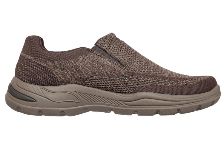 Order Skechers Arch Fit Motley 'Brown Grey' 204495-BRN
