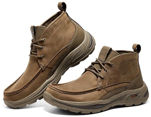 Skechers Arch Fit Motley 'Brown High-Top' 204181-DSRT Lookbook Skechers Arch Fit Motley 'Brown High-Top' 204181-DSRT