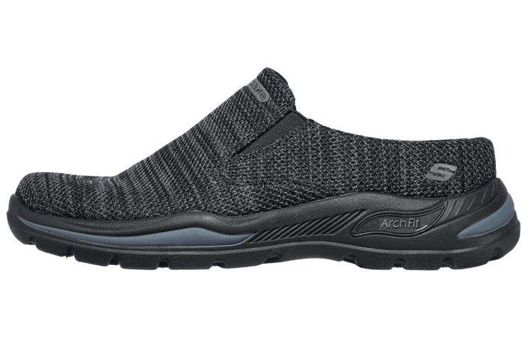Skechers Arch Fit Motley 'Simplified Casual Slip-On Black' 204505-BLK