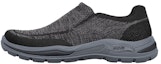 Buy Skechers Arch Fit Motley Kasut Slip-on Kasual Hitam Kelabu 204495-BLK