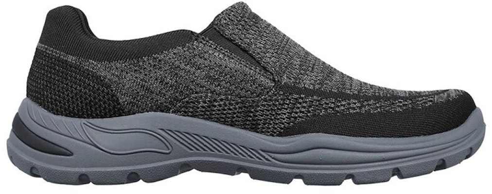 Skechers Arch Fit Motley 休閒便鞋 黑灰 Order Skechers Arch Fit Motley 休閒便鞋 黑灰