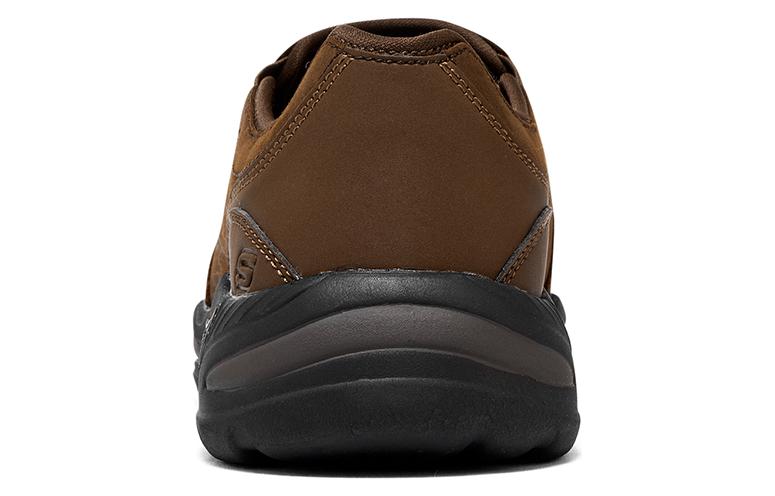 Lookbook Skechers Arch Fit Motley Orago Slip-On 'Coklat Tua' 204182-CDB