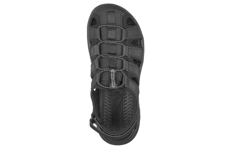 Lookbook Skechers Arch Fit Motley SD-Verlander 'Black Slip-Resistant Sport Sandal' 204348-BLK