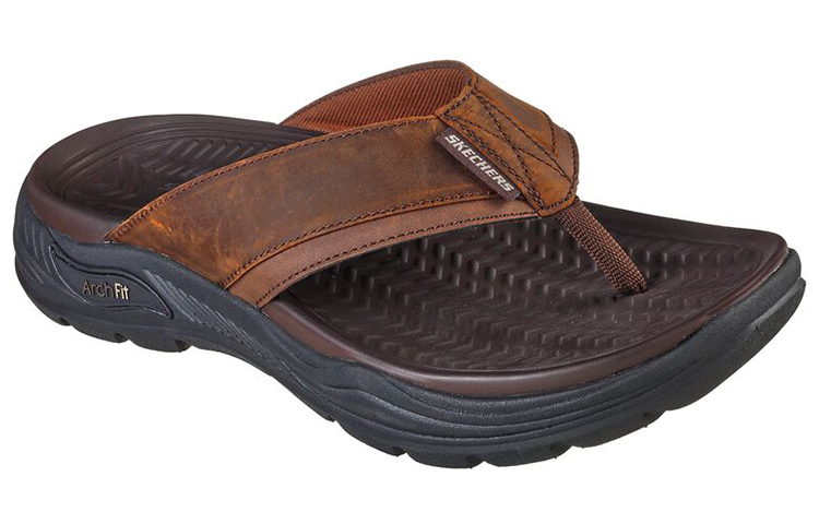 Lookbook Skechers Arch Fit Motley SD 'Malico Brown' 204350-CDB